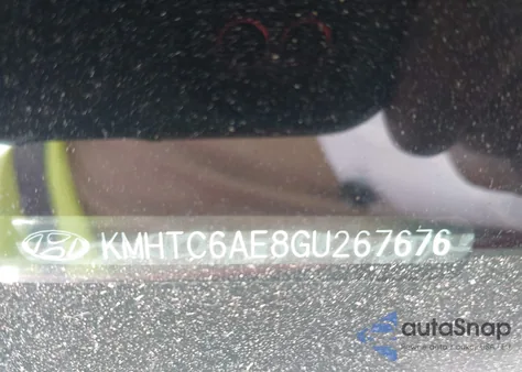 2016 Hyundai Veloster Turbo из США, поврежденный, VIN KMHTC6AE8GU267676